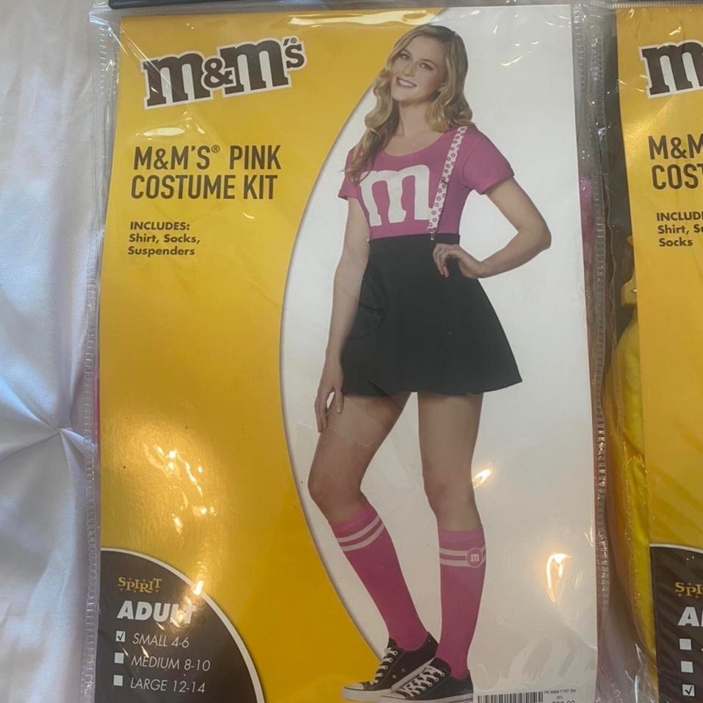 Pink M&M Costume